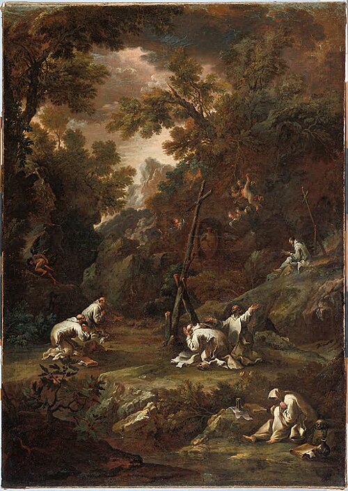 Monastic Vision, , Alessandro Magnasco