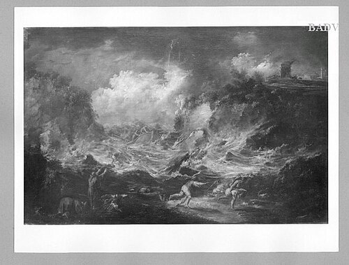 the conjuration of the storm, 1700, Alessandro Magnasco