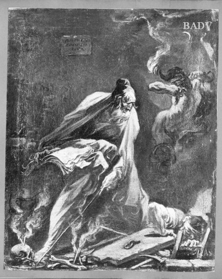 Der Teufelsbeschwörer, 1700, Alessandro Magnasco