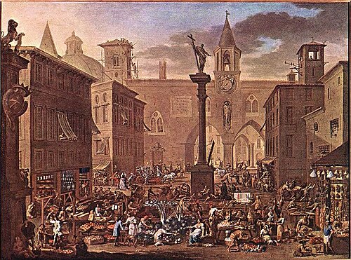 Market, 1750, Alessandro Magnasco