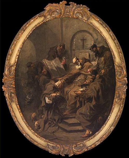 Consecration of a Franciscan Friar, 1730, Alessandro Magnasco