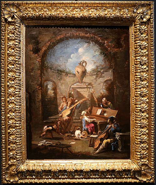 The small Concert, , Alessandro Magnasco