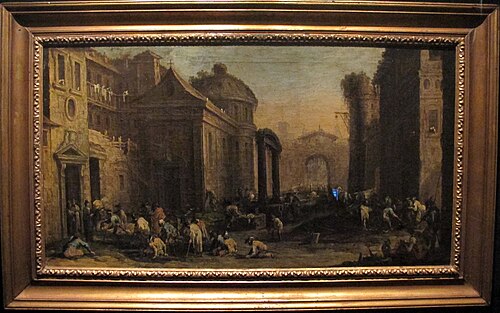 l'ospizio, , Alessandro Magnasco