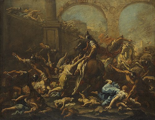 Massacre of the Innocents, 1727, Alessandro Magnasco