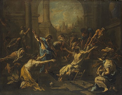 The Raising of Lazarus, 1727, Alessandro Magnasco
