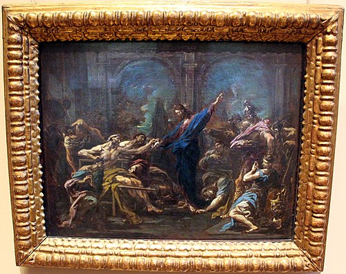 Christ Healing a Paralytic, 1735, Alessandro Magnasco