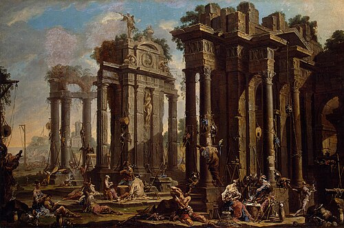 Halt of the Brigands, 1710, Alessandro Magnasco