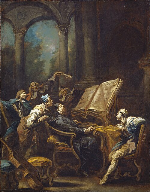 The Choristers, 1740, Alessandro Magnasco