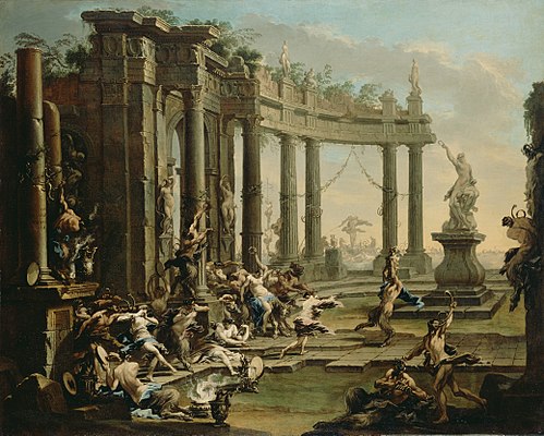 Bacchanale, 1725, Alessandro Magnasco