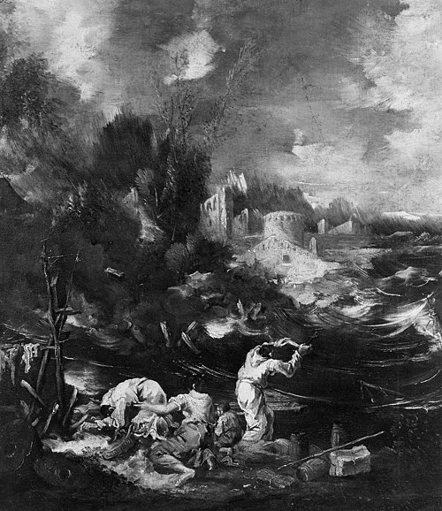 Shipwreck, , Alessandro Magnasco