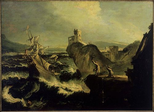 The Shipwreck, , Alessandro Magnasco