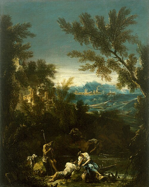 Landscape with Figures, , Alessandro Magnasco
