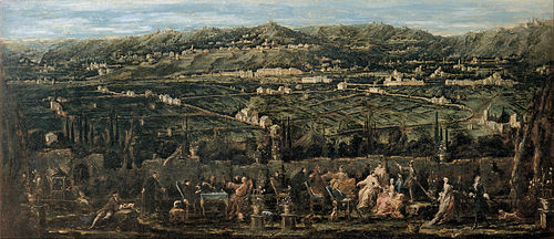 Garden Party in Albaro, 1740, Alessandro Magnasco