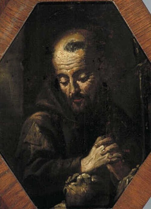 Praying Friar, 1700, Alessandro Magnasco