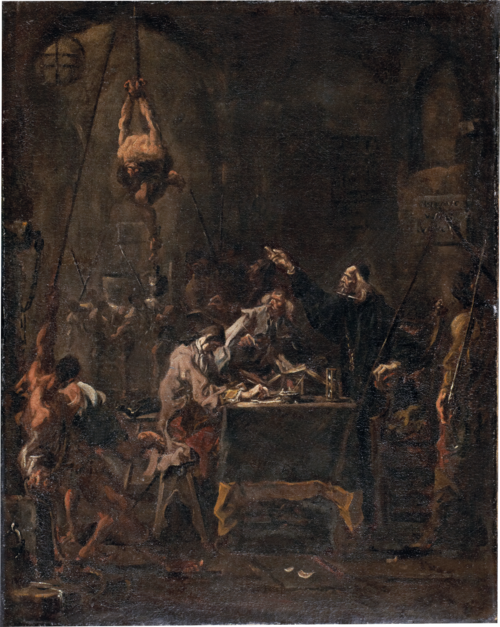 Torture Scene, 1728, Alessandro Magnasco