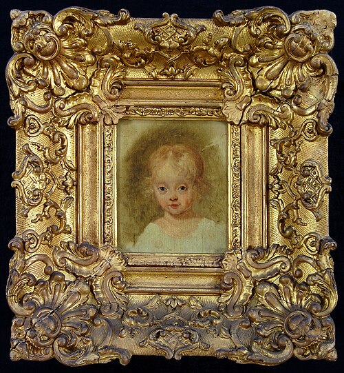 Portret van een kindje vermoedelijk Karel Arnoldus Scheffer op 3-jarige leeftijd, , Cornelia Scheffer