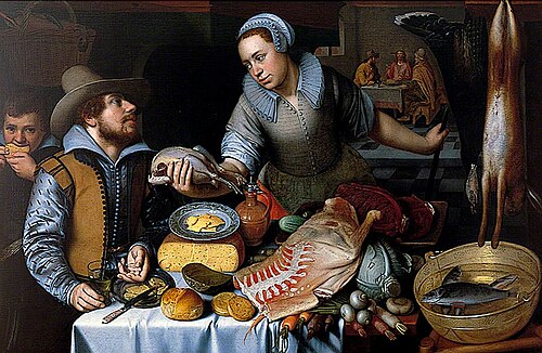 The Supper at Emmaus, 1612, Cornelis Engelsz.