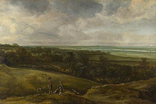 An Extensive River Landscape, 1659, Cornelis Symonsz van der Schal