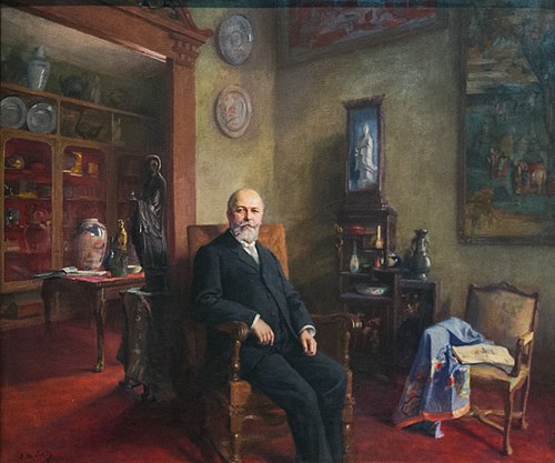 Portrait de Charles Cartier-Bresson, 1928, Jean-Matthias Schiff