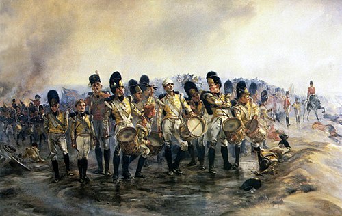 Steady the drums and fifes!, 1905, Elizabeth Thompson