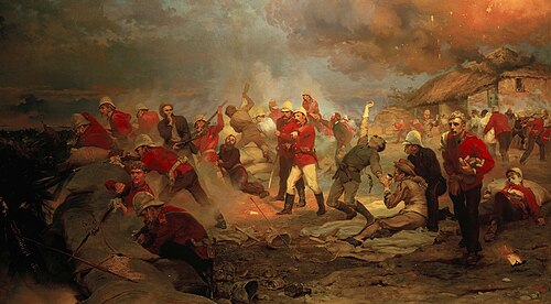 The Defence of Rorke's Drift, 1880, Elizabeth Thompson