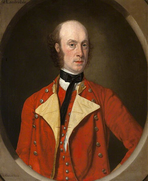 James Maitland (1718–1789), 7th Earl of Lauderdale, , Cosmo Alexander