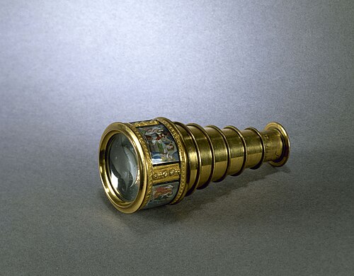 Lorgnette de théâtre télescopique, 1820, Jean-Gabriel-Auguste Chevallier