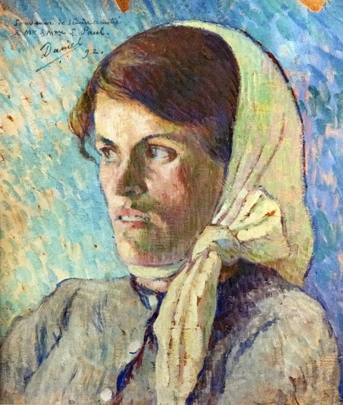 Tête de jeune femme, 1892, George-Daniel de Monfreid