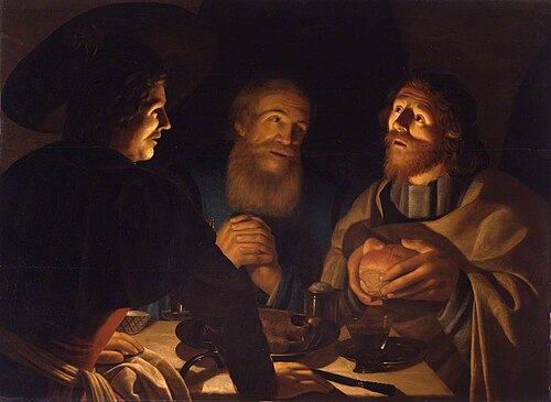 The Supper at Emmaus, 1632, Crijn Hendricksz Volmarijn