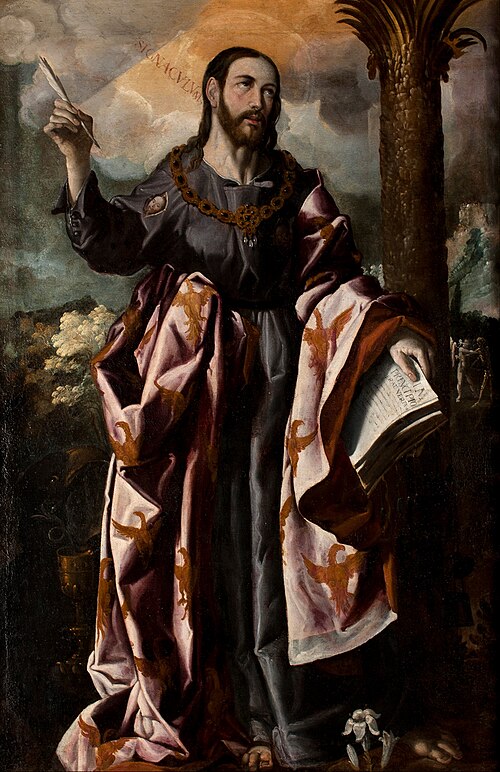 St John The Evangelist, 1650, Cristóbal García Salmerón