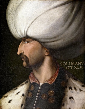 Portrait of Suleiman the Magnificent, 1560, Cristofano dell'Altissimo