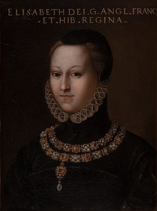 Portrait of Elizabeth I of England, 1582, Cristofano dell'Altissimo