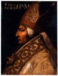 Portrait of Pope Pius II, 1567, Cristofano dell'Altissimo