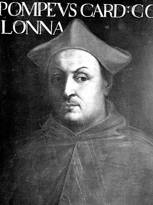 Portrait of Cardinal Pompeo Colonna, 1560, Cristofano dell'Altissimo