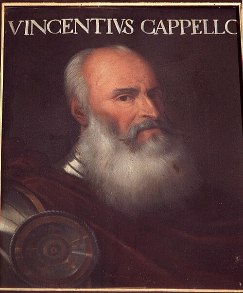 Portrait of Vincenzo Cappello, 1560, Cristofano dell'Altissimo