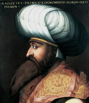 Portrait of Bayezid I, , Cristofano dell'Altissimo