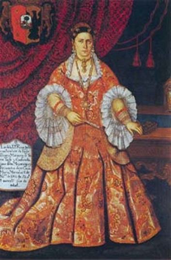 Rosa Juliana Sánchez de Tagle, 1ra marquesa de Torre Tagle (1687-1761), 1750, Cristóbal de Aguilar