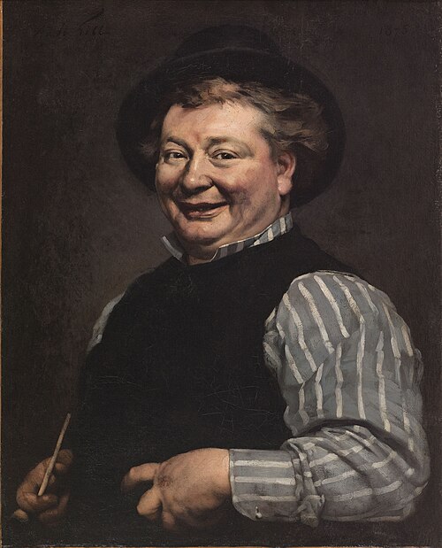 Portrait du comédien Daubray, 1875, André Gill