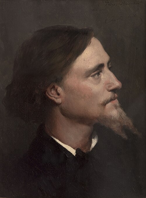 Joseph Félix Bouchor, 1879, André Gill