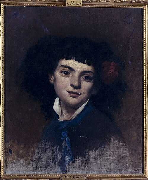Portrait de femme, , André Gill