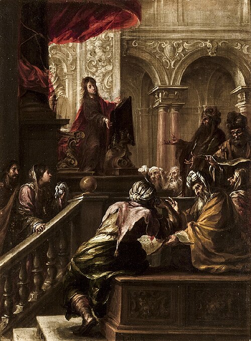 Jesús disputando con los doctores en el templo, 1661, Juan de Valdés Leal