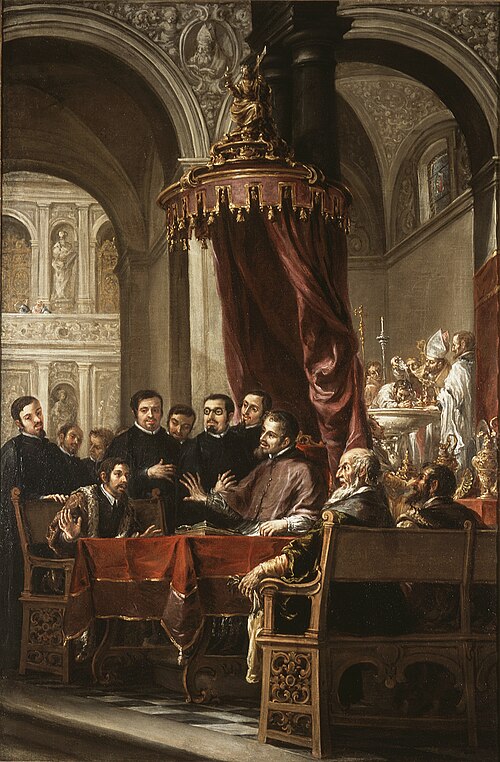 The Conversion and Baptism of St. Augustine by..., 1673, Juan de Valdés Leal