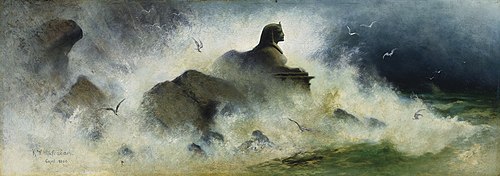 Sphinx by the Sea, , Karl Wilhelm Diefenbach