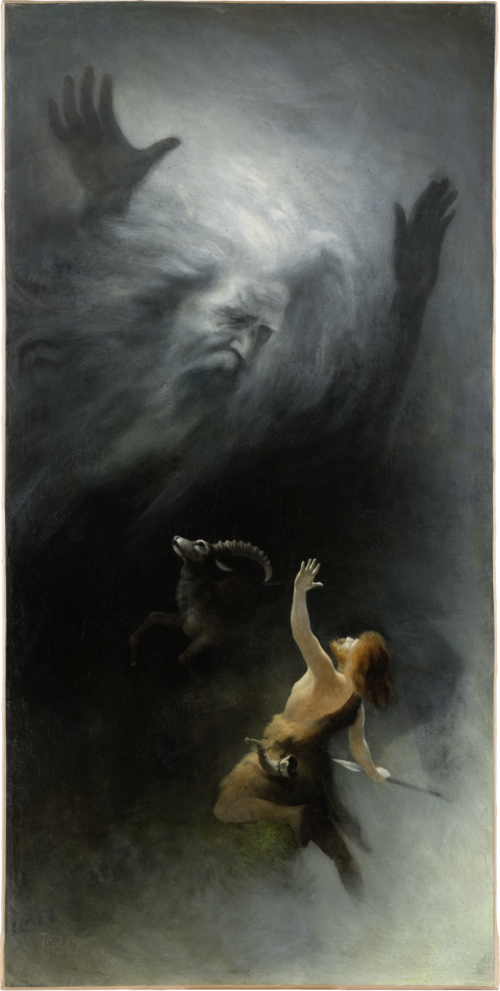 Thou Shalt Not Kill, 1902, Karl Wilhelm Diefenbach