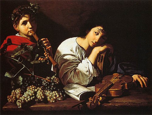 La Douleur d'Aminte, 1614, Bartolomeo Cavarozzi