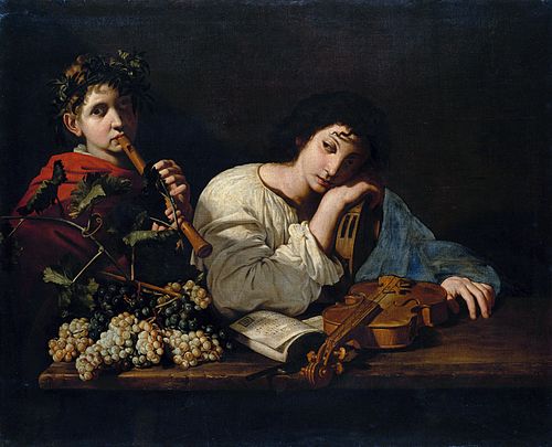 Le Jeune Violoniste, 1612, Bartolomeo Cavarozzi