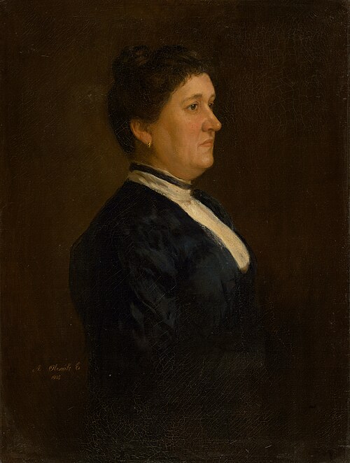Podobizňa umelcovej matky, 1908, Emile Alexay
