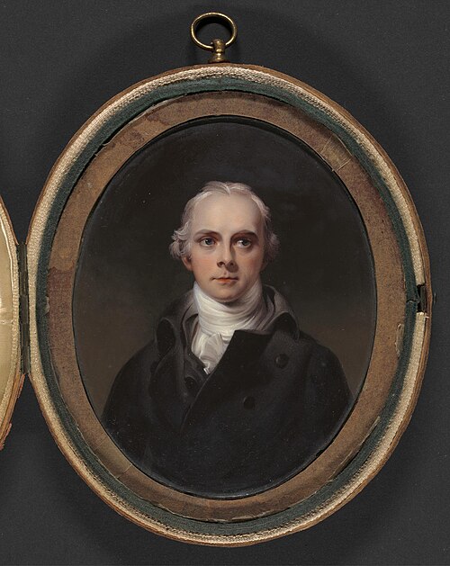 Portrait of Samuel Lyons, 1803, Henry Bone