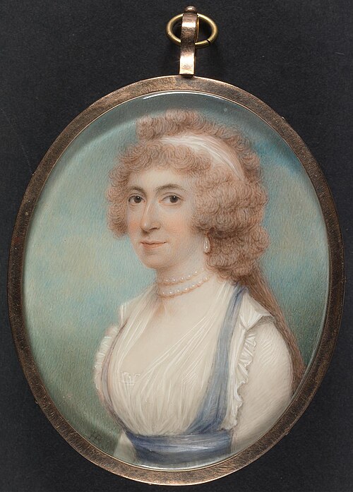 Young Woman, 1790, Henry Bone