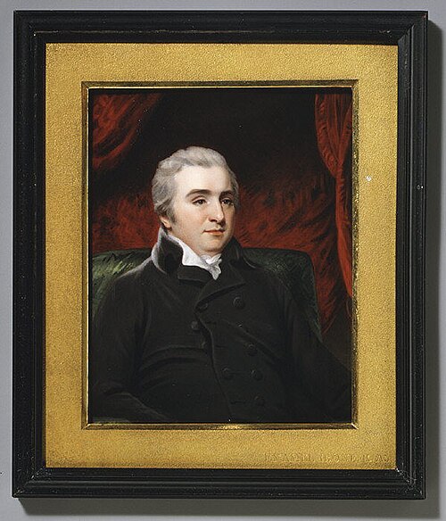 Matthew Baillie (1761–1823), F.R.S., after Hoppner, 1817, Henry Bone